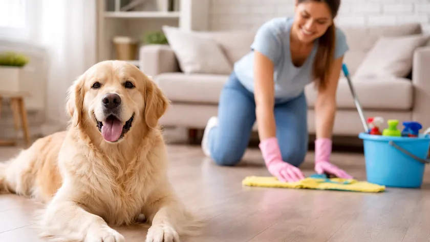 Evcil hayvan sahipleri dikkat: Yer temizliği yönteminiz patili dostlarınızı etkiliyor.