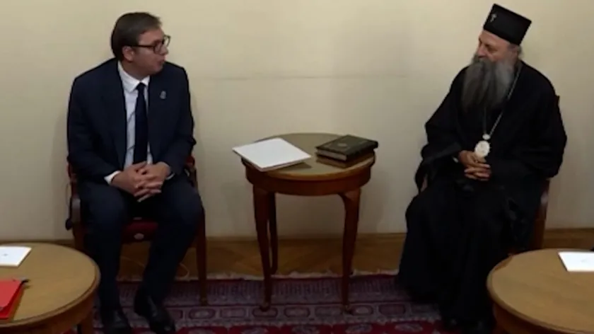 Sırbistan Cumhurbaşkanı Vučić Slovenya'dan Gelen Sırp Kilisesi ve Patriği'ne Yönelik Saldırıya Tepki Gösterdi