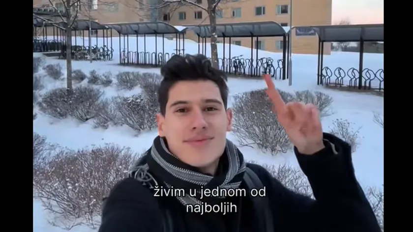 Oslo'da okuyan Belgradlı öğrenci Norveç'teki yurt hayatının detaylarını paylaştı
