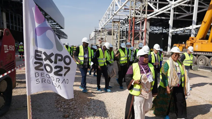 Sırbistan'da Expo 2027 inşaat alanını ziyaret eden delegelerin üç günlük toplantısı sona erdi