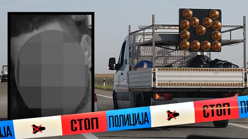 Sırbistan'da bir trafik kazasında iki işçi hayatını kaybetti.