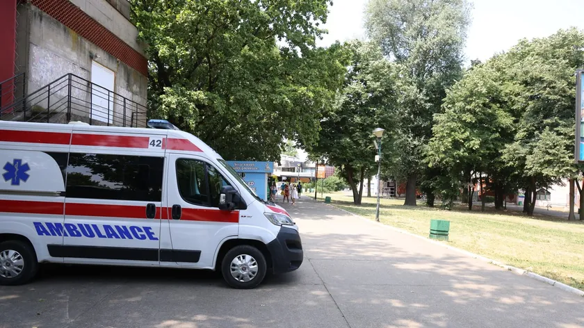 Ada Ciganlija'da trajik bir olay yaşandı.
