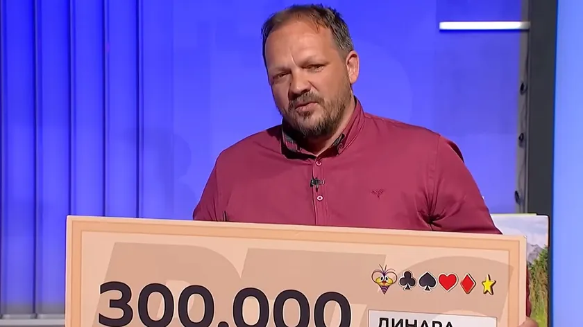Kosovalı öğretmen Dragan Brzaković, 200. sezonunu tamamlayan "Slagalica" bilgi yarışmasını kazandı