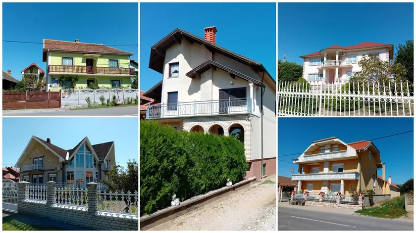 Sırbistan'ın Doğu Bölgesindeki Gastarbajter Villaları