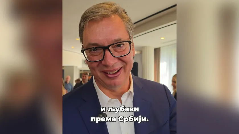 Vučić: Sırbistan Cumhurbaşkanı olmaktan onur duydum.