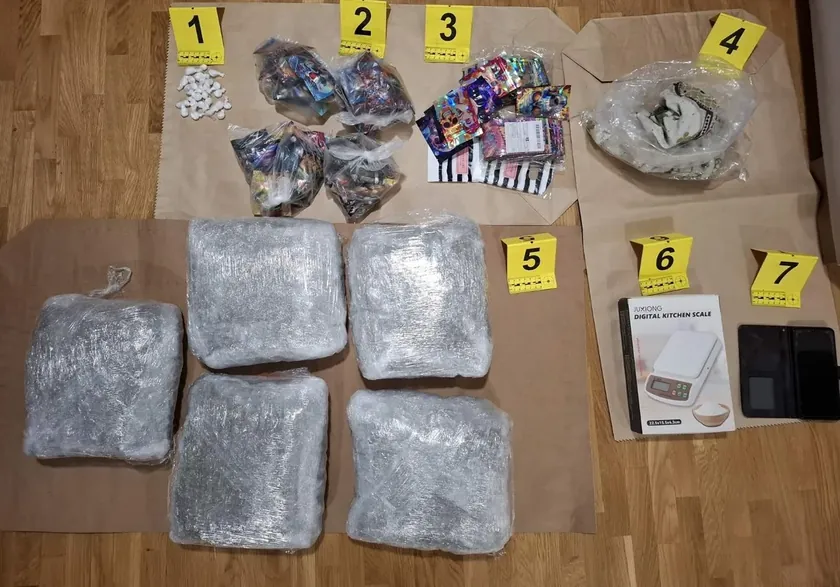 Sırbistan'ın Belgrad kentinde genç bir adam uyuşturucu madde suçundan tutuklandı