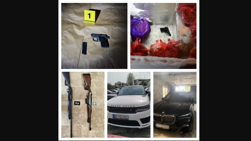 Ulcinj'de tefecilik operasyonu: Polis silah ve araçlara el koyarak üç kişiyi gözaltına aldı