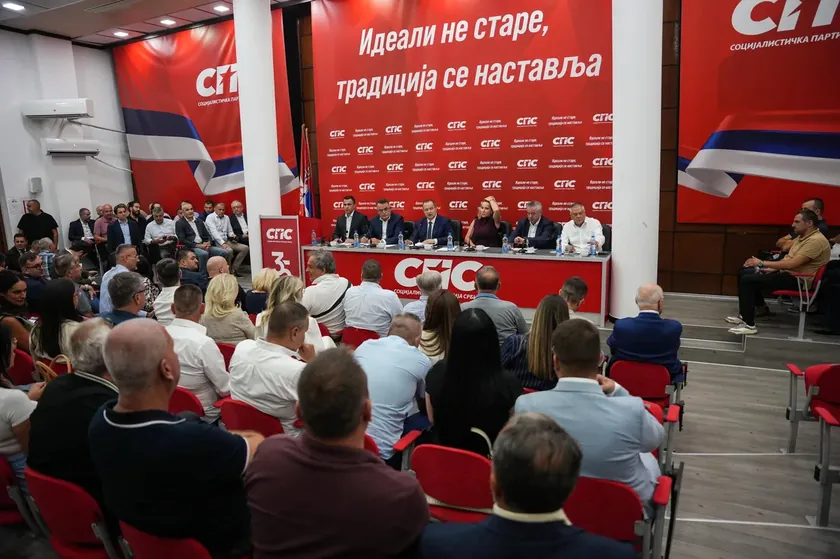 SPS-JS-SDPS-Zeleni Srbije Koalisyonu RIK'a Teslim Etti