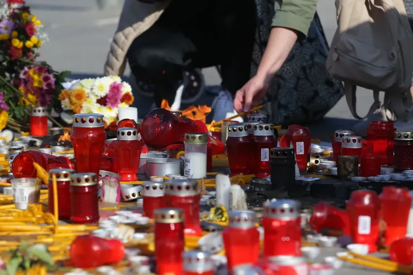 Sırbistan'daki öğrenciler blokajın 22. ayını anmak için Beograd'da bir yürüyüş düzenliyor.