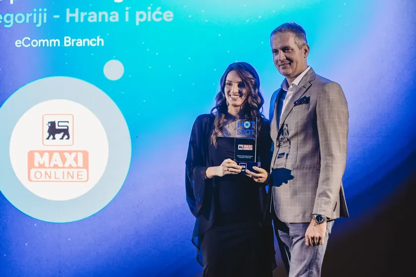 Sırbistan'da Maxi online, yılın en iyi çevrimiçi gıda mağazası seçildi