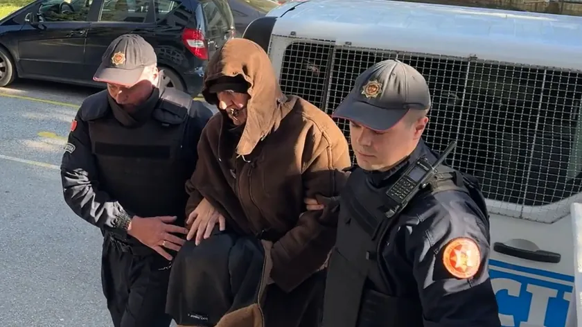 Karadağ'ın Nikšić Kentinde İş İnsanı Aco Đukanović Sorgu Hakimliği'ne Sevk Edildi