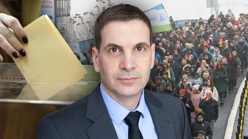 Lider Novog DSS-a Miloş Jovanović prozapas opozisyon ve öğrenci hareketi eleştireldi.