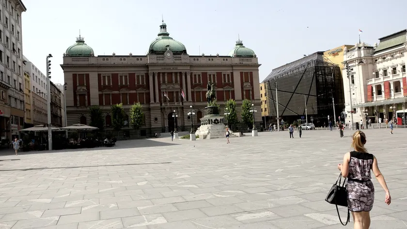 Beograd'ın gerçek merkezi Trg Republike değil, Lipovačka Şelalesi'nde.