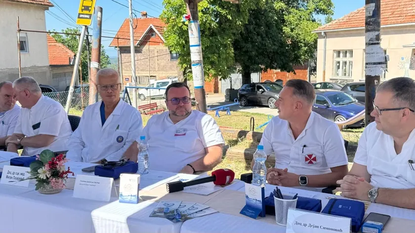 Sırbistan'da Oreovac köyünde ücretsiz kardiyoloji muayeneleri düzenlendi.