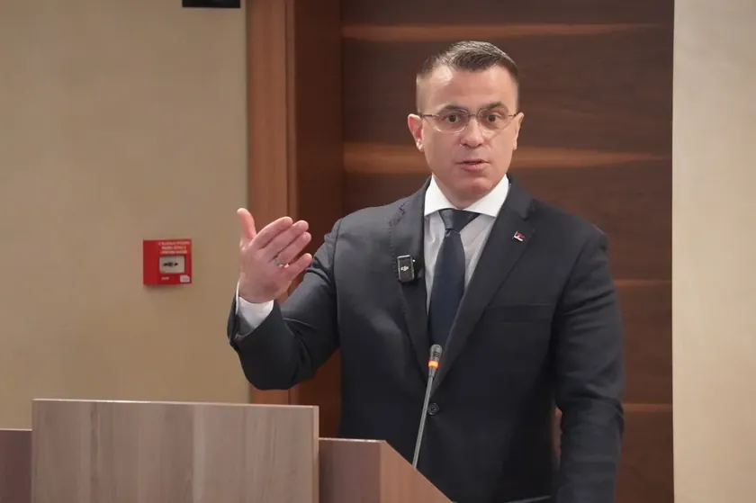 Sırp diasporasıyla ilişkiler sorumlu Bakan, Sırbistan'daki bir kültürel derneğin saldırısına tepki gösterdi.