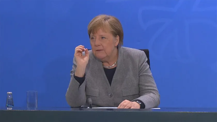 Angela Merkel, AfD'nin Saksonya-Anhalt'taki seçim başarısı hakkında şok olduğunu belirtti.