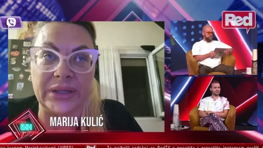Marija Kulić, Miljana Kulić'in annesi, "Pitao bih za druga" programına katıldı ve "Elita 10" skandalını yorumladı.