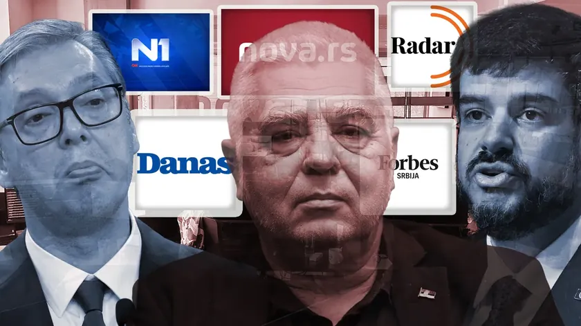 Sırbistan Cumhurbaşkanı Aleksandar Vučić ve Bratina, seçimlere öncesi medyanın kontrolünü ele geçirmek istediklerini açıkladı.