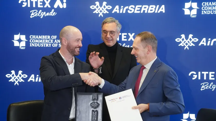 Air Serbia ile GITEX AI Belgrad arasında stratejik ortaklık imzalandı