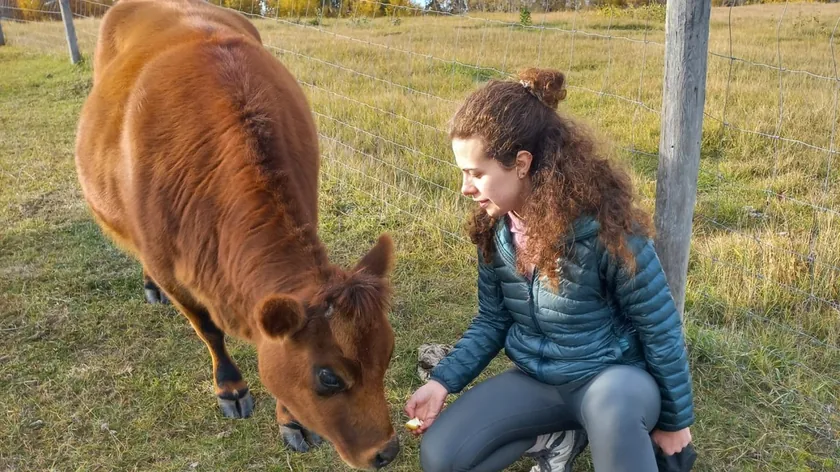 Karolina Stajnerova, hayvanlarla telepatik iletişim kurabileceğine inanıyor.