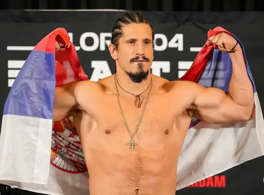 Sırbistanlı kickboksçu Cvjetićanin, dünyanın en prestijli GLORY turnuvası şampiyonluğunu hedefliyor.