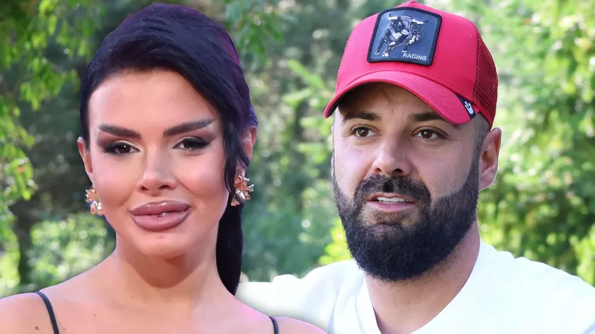 Rijaliti katılımcısı Luka Vujović, hamile seçtiği Anita ile birlikte keyifli zaman geçiriyor.
