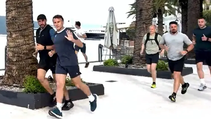 Fransa Cumhurbaşkanı Macron Karadağ'da AB Batı Balkanlar Zirvesi'ne katıldı