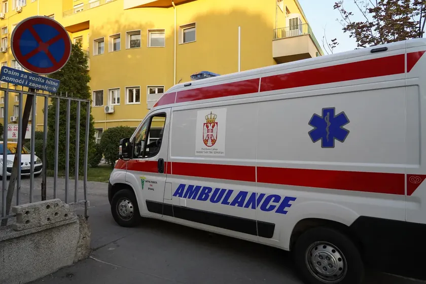 Sırbistan'da bir kaza sonucu çocuk ağır şekilde yaralandı.