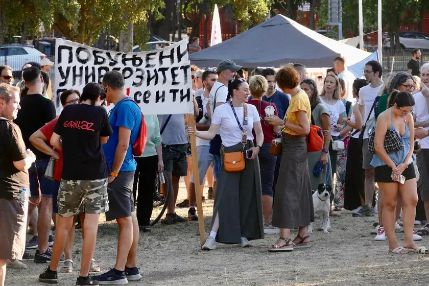 Blokaj Öğrencileri Beograd'da Aksiyonlar Duyurdu