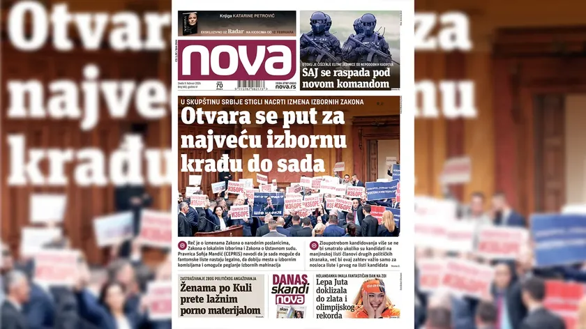 Sırbistan Meclisi'ne seçim yasası değişiklik tasarıları ulaştı, tartışmalara yol açtı.