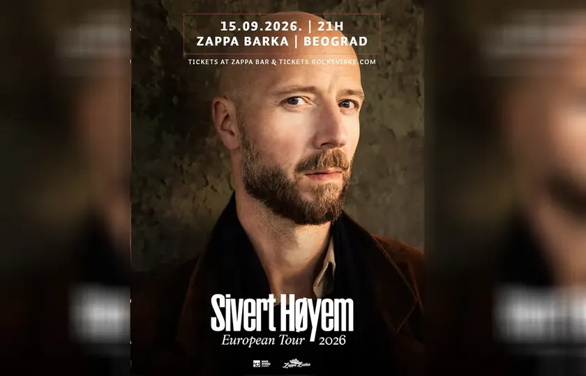 Norveçli sanatçı Sivert Høyem grubuyla Sırbistan Belgrad'da yeniden konser verecek