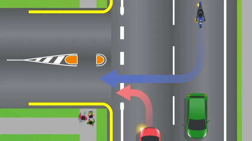 Trafik Kuralları Sorusu Sürücüleri Şaşırttı: Kavşakta Geçiş Önceliği Kimde?