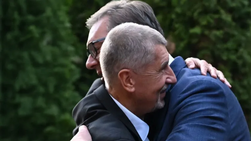 Sırbistan Cumhurbaşkanı Aleksandar Vučić, Çekya Başbakanı Andrej Babiş'e akşam yemeği verdi.