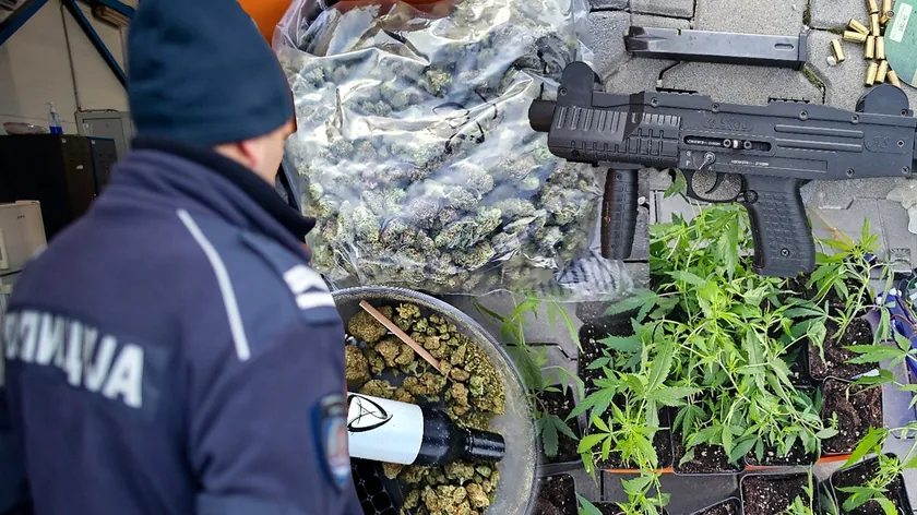 Sırbistan Gostun Sınır Kapısı'nda uyuşturucu, silah ve altın kaçakçılığı engellendi