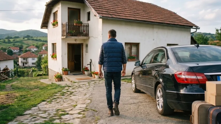 Vojvodina'da 24 bin avroya satılık ev: Okul ve anaokulu aynı sokakta