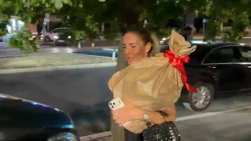 Milena Kačavenda Anđela Ranković'e büyük bir hediye götürdü Programı terk edecek.