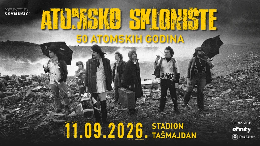 Atomsko Sklonište 50. Yıl Konsertiyle Beograd'da