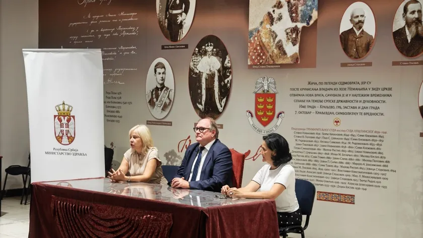 Karavan Sağlığı Kraljevo'ya geldi.