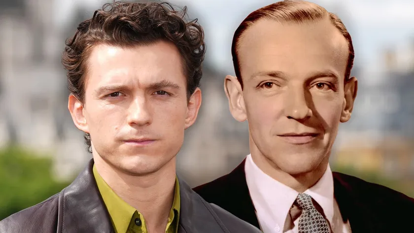 Tom Holand, Fred Astaire'in biyografik film için hazırlık yapıyor.
