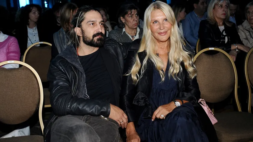 Modna yaratıcı Verica Rakočević ve besteci Veljko Kuzmančević yıllardır mutlu bir evlilikte.