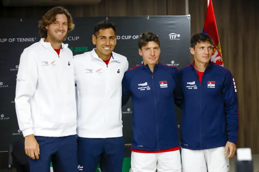 Sırbistan Davis Kupası Şili Elemeleri İçin Yıldızlarından Yoksun Kadroyla Sahada