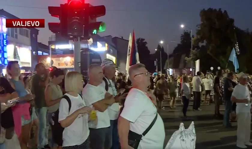 Sırbistan'da 2023 yılında yaşanan olaylar nedeniyle partiden bir açıklama yapıldı.