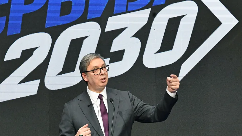 Sırbistan Cumhurbaşkanı Vučić 'Sırbistan 2030' stratejisini ve ekonomik hedefleri açıkladı.