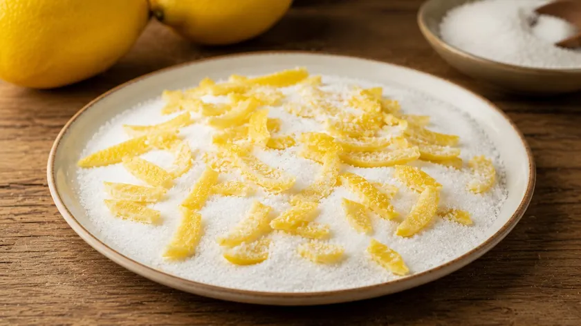 Limon kabuklarından yapılmış bir ev kokusu tarifi