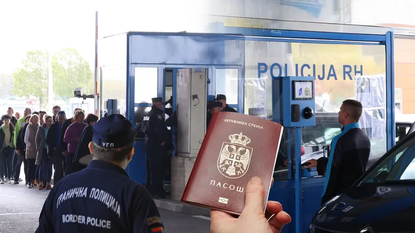 Hırvatistan Sınırında Yeni EES Sistemi Yüzünden Binlerce Yolcu Geri Çevrildi