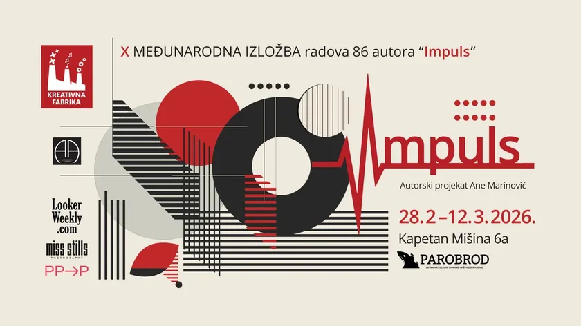 Belgrad'daki Parobrod Kültür Kurumu "Impuls" uluslararası sergisine ev sahipliği yapacak.