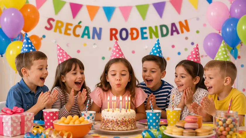 Sırbistan ve Hırvatistan'da çocuk doğum günü partisi maliyetleri tartışma yarattı