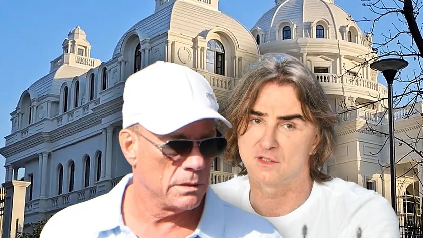 Holivud yıldızı Jean-Claude Van Damme, Sırbistan'da bulunuyor.