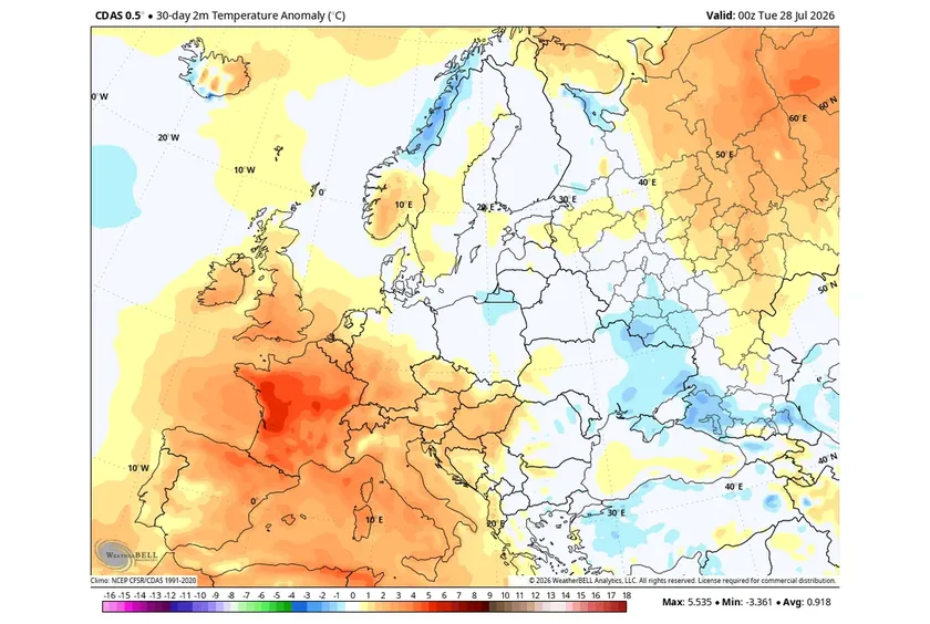 Meteorologlar yeni haritalar yayınladı Önümüzde aşırı hava değişiklikleri var, önümüzdeki aylar olağan dışı olacak.