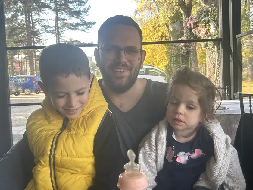 Sırbistan'ın Kragujevac kentinde nadir hastalıklı Janja için yardım yürüyüşü düzenleniyor